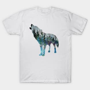 Howling wolf T-Shirt